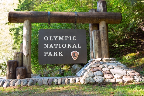 Olympic National Park Sign